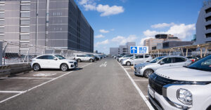 博多駅4階駐車場