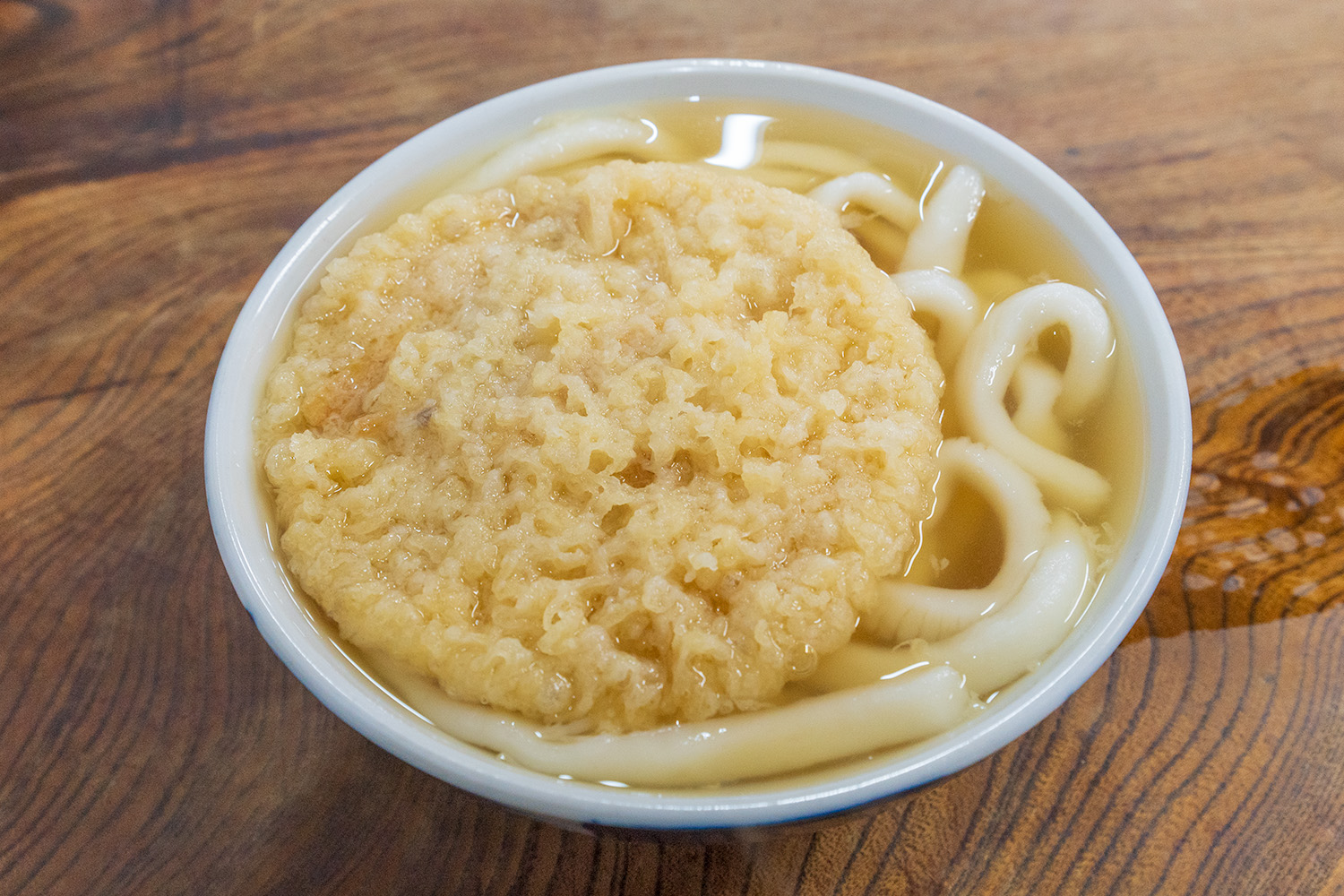 みやけうどん ごぼう天うどん