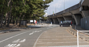 シーサイドももち海浜公園 地行浜駐車場
