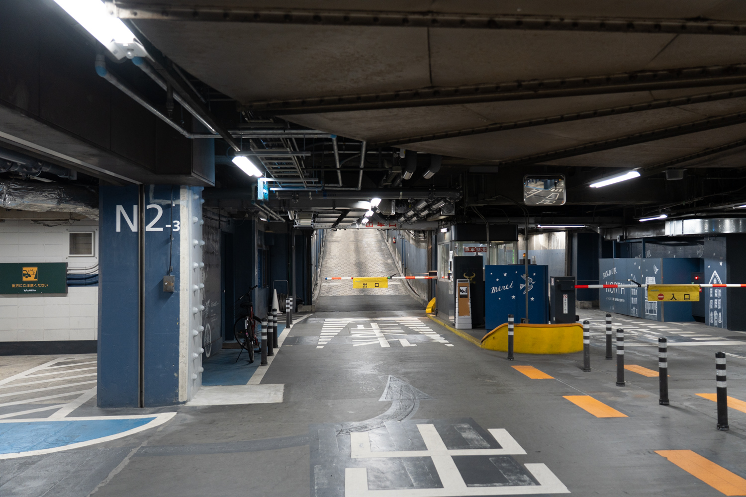 天神地下街北駐車場 出口