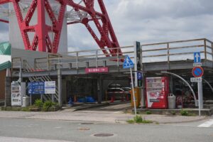 ベイサイド第1駐車場 入口
