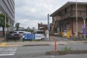 ベイサイド第2駐車場 入口