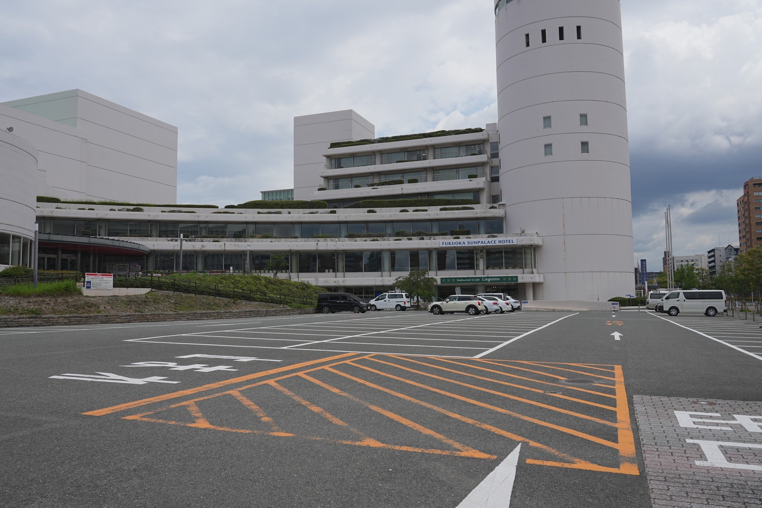 福岡サンパレス第1駐車場の駐車エリア