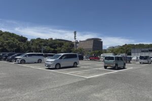 Dパーキング護国神社大濠公園南の駐車エリア