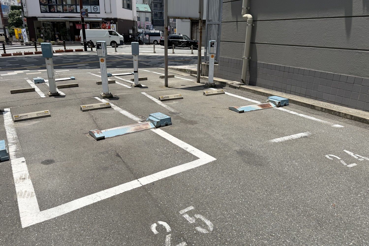 中洲口パーキング 駐車区画