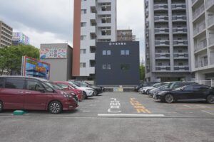 セイワパーク築港本町2の駐車エリア