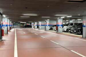 セイワパーク天神中央公園駐車場の駐車エリア