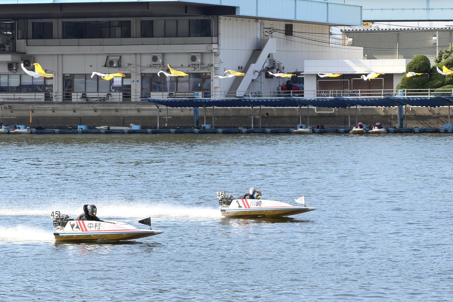 ボートレース 福岡のレースの様子1