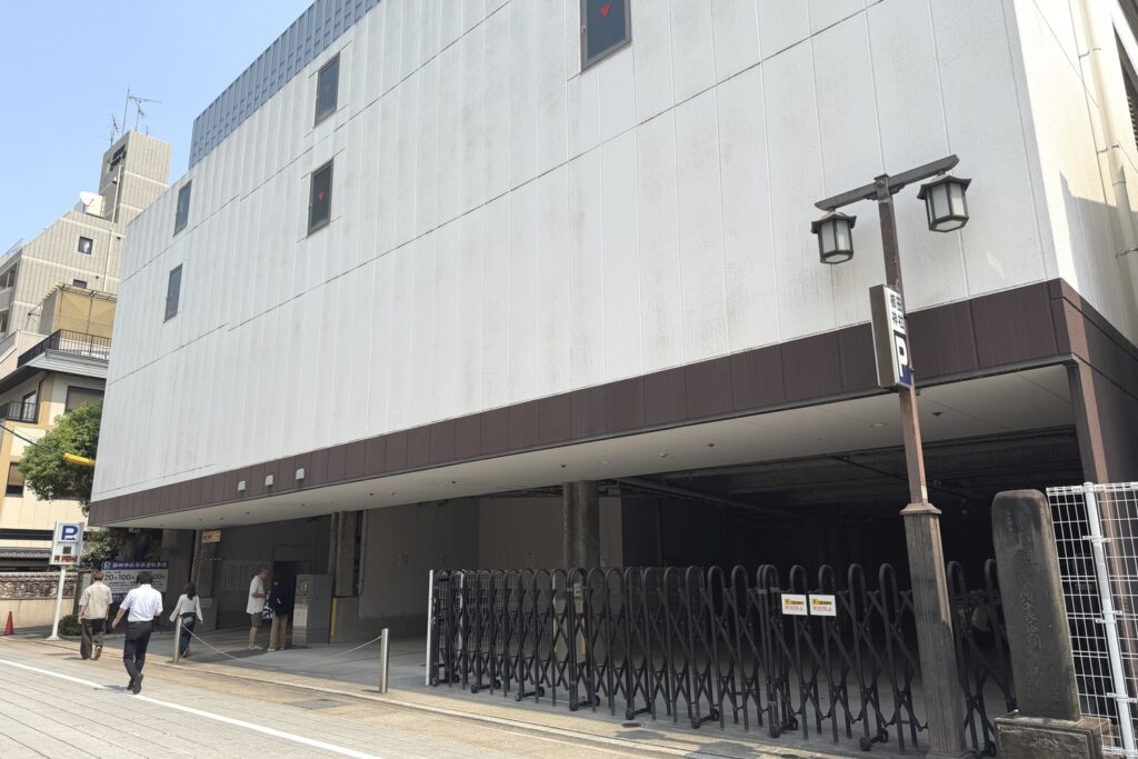 櫛田神社参拝者駐車場の駐車場全景(メイン)