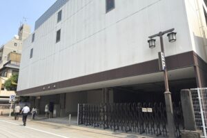 櫛田神社参拝者駐車場の駐車場全景(メイン)