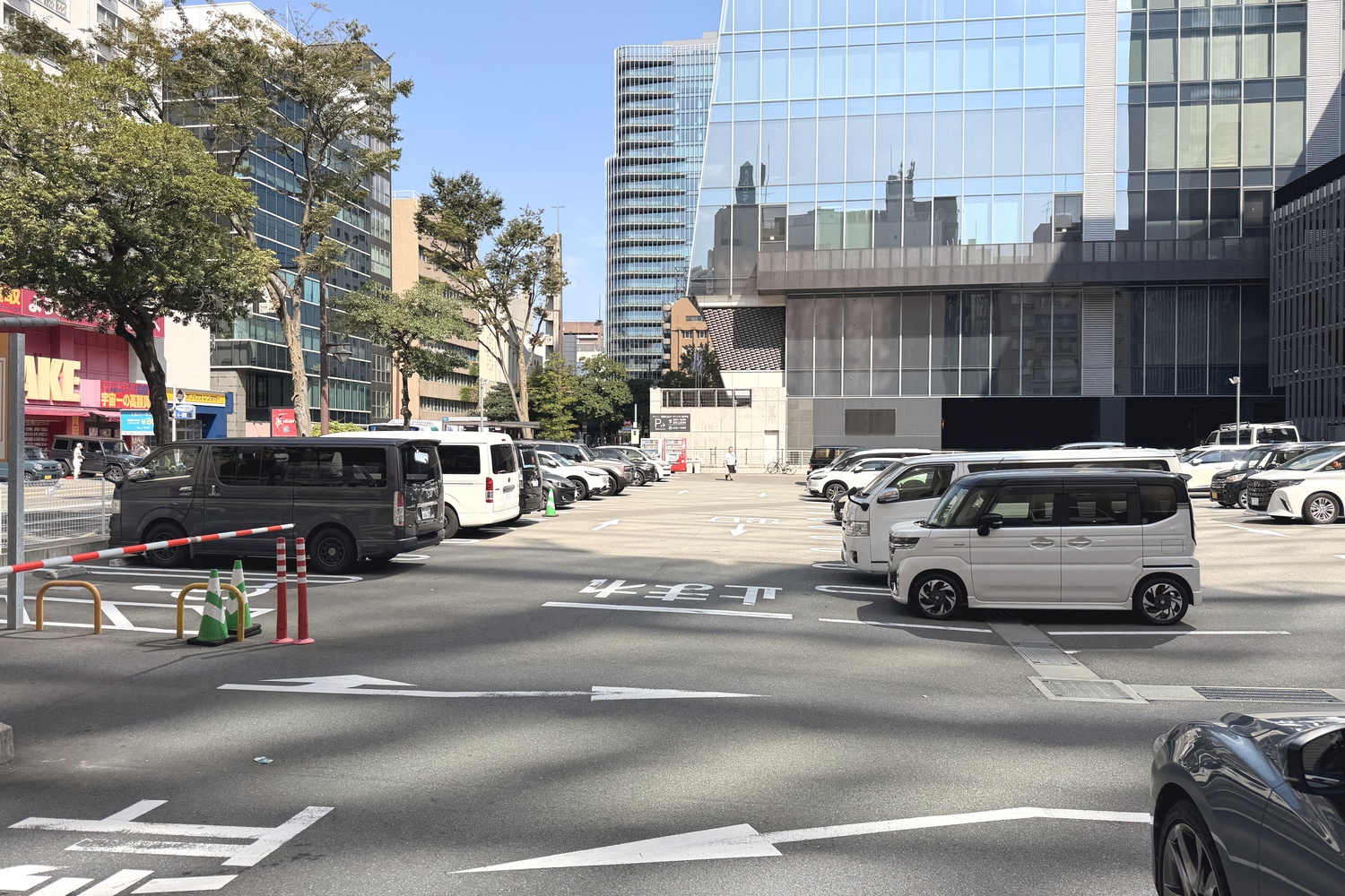 セイワパーク大名2丁目の駐車エリア