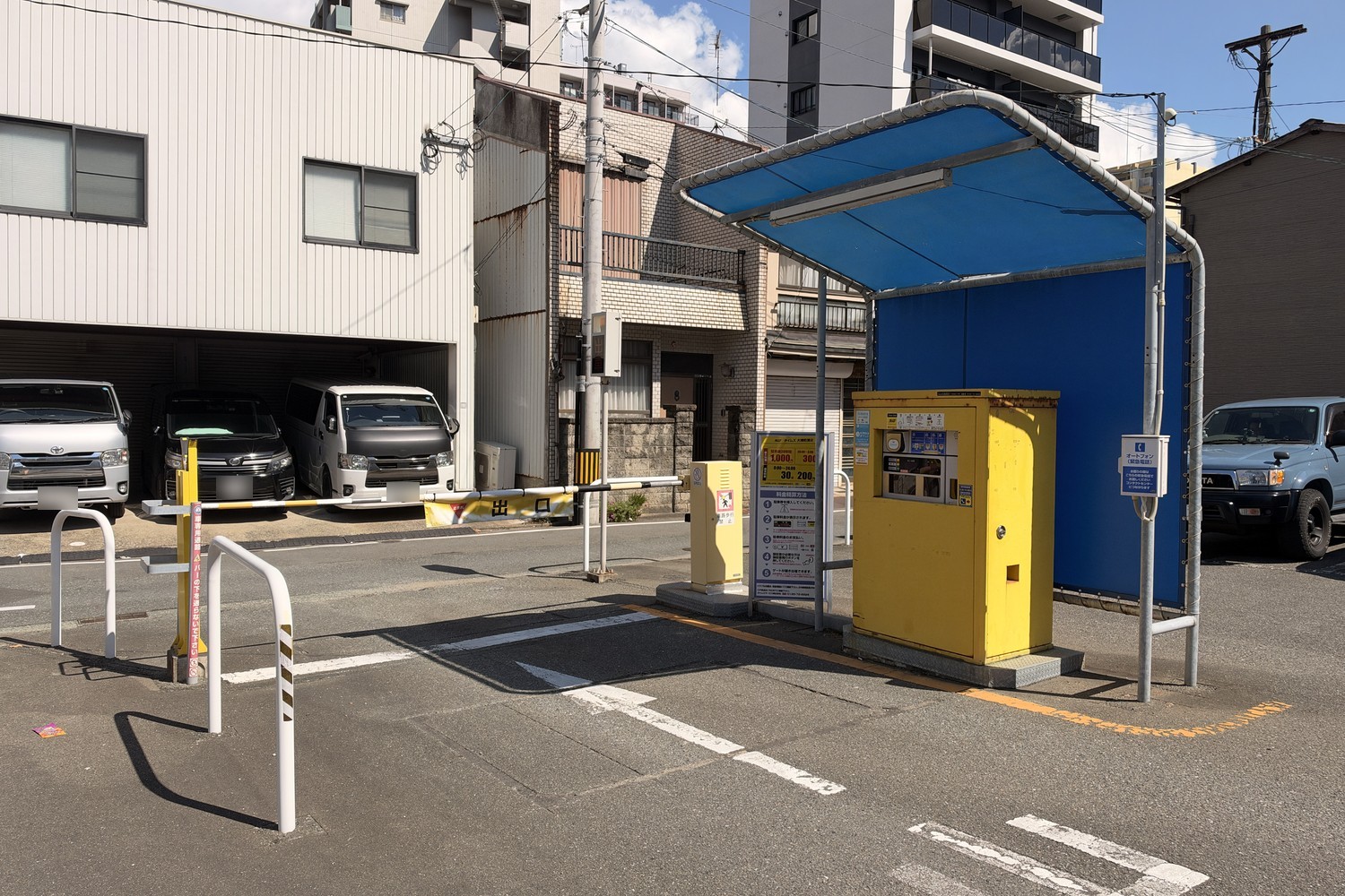 タイムズ大博町第2の出口